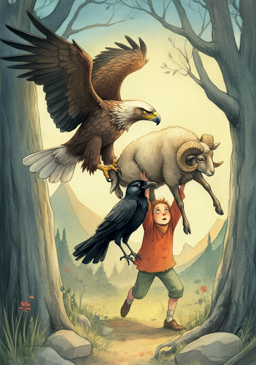 The Eagle and the Jackdaw