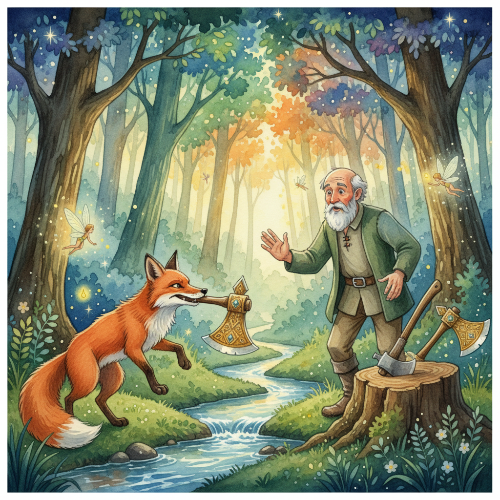 The Fox and the Woodcutter