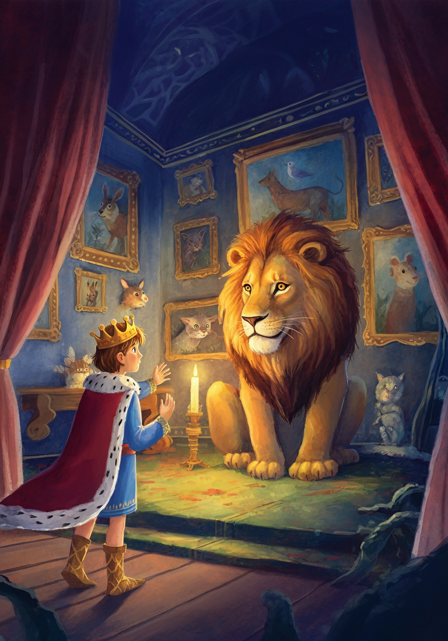 The King’s Son and the Painted Lion