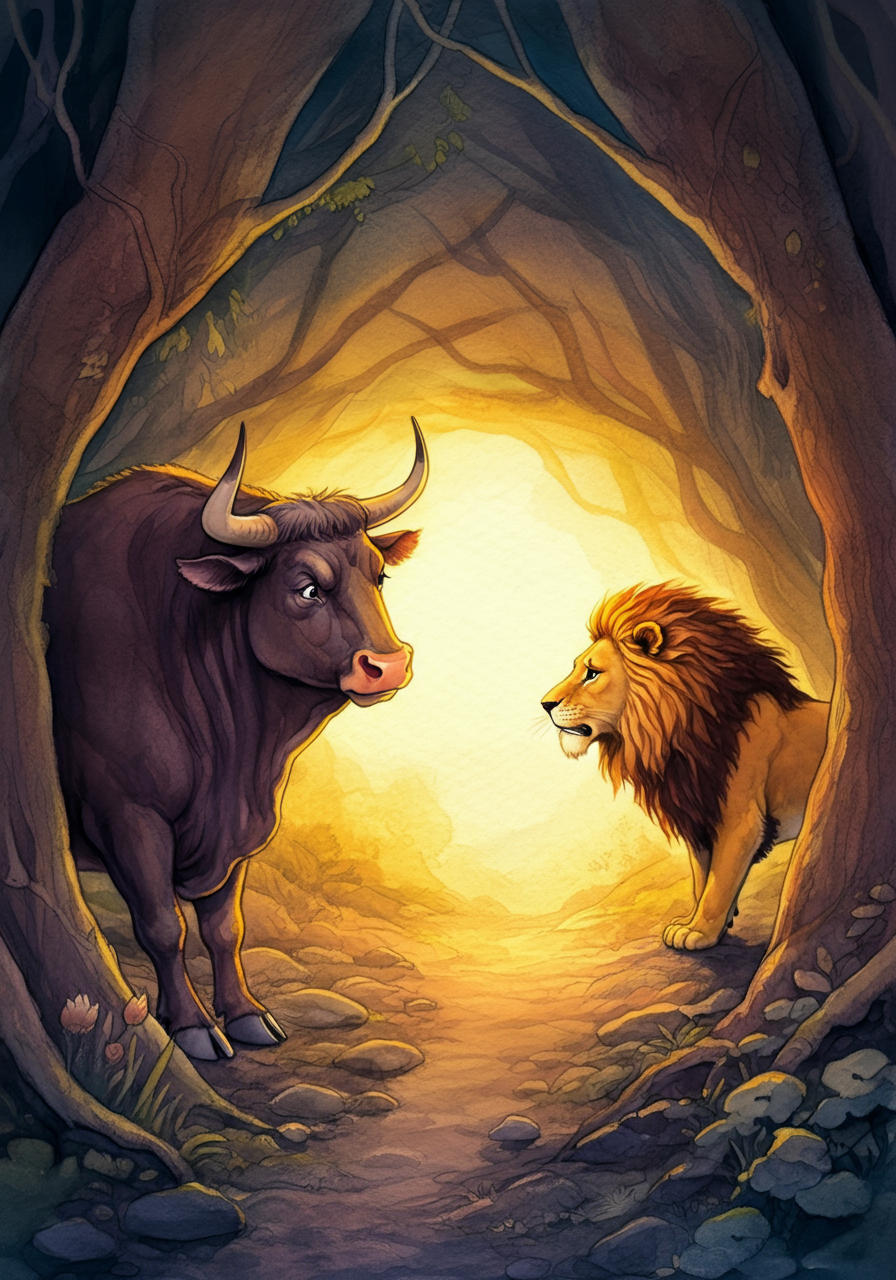 The Lion and the Bull