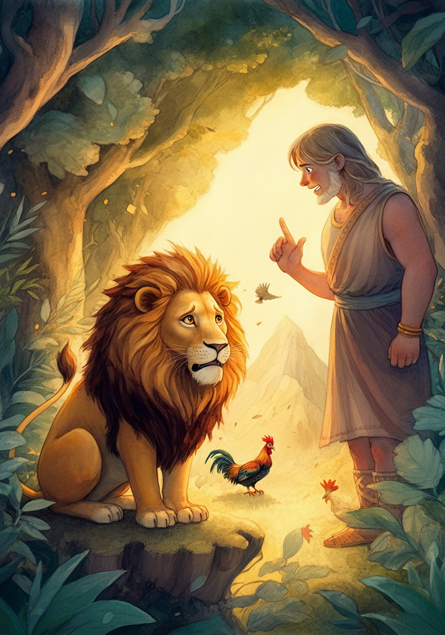 The Lion, Jupiter, and the Elephant