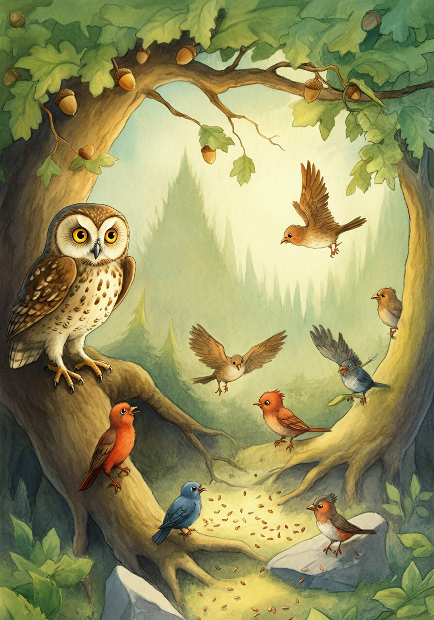 The Owl and the Birds