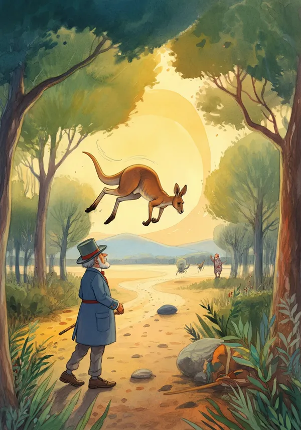 Cover: The Australian Grasshopper