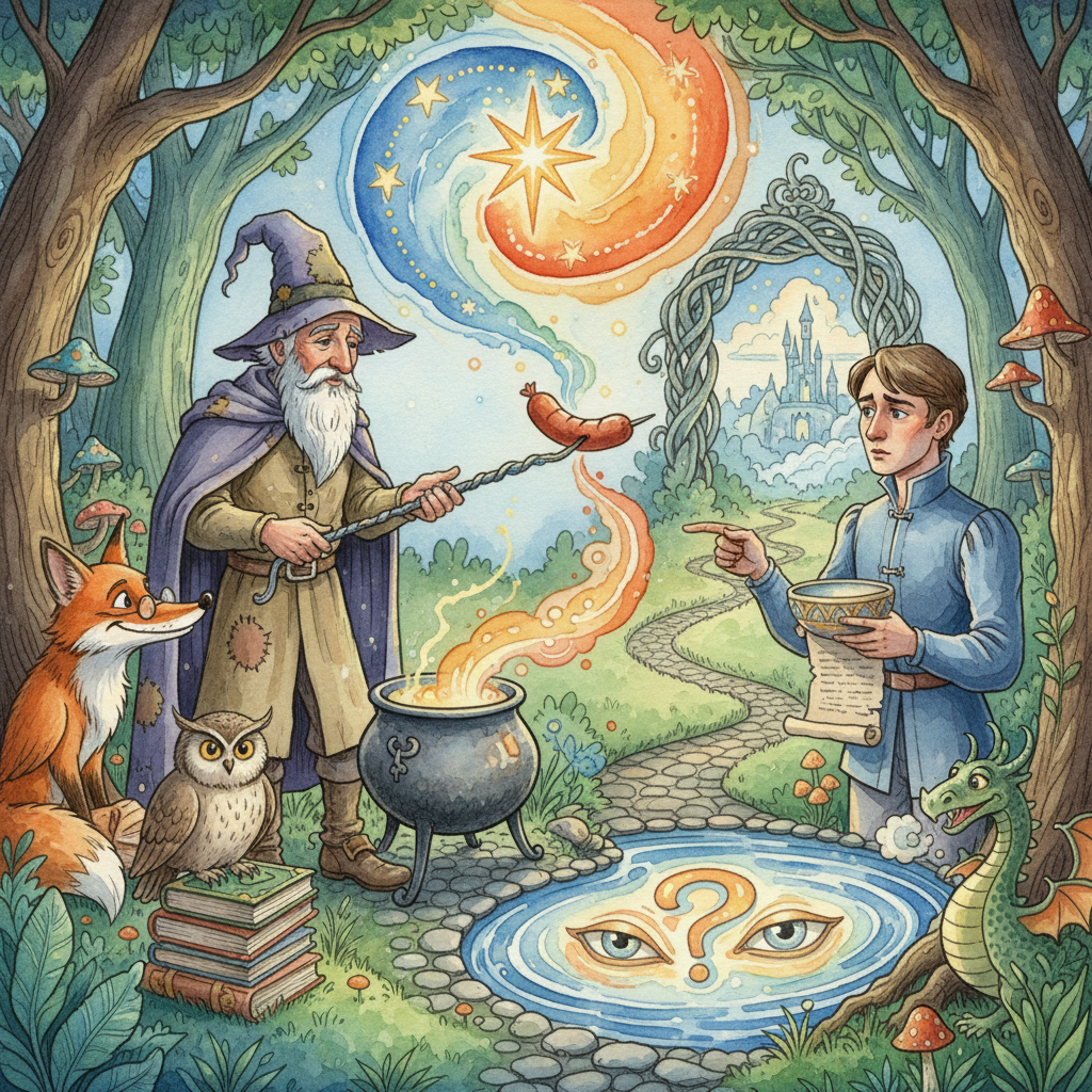 Soup from a Sausage Skewer