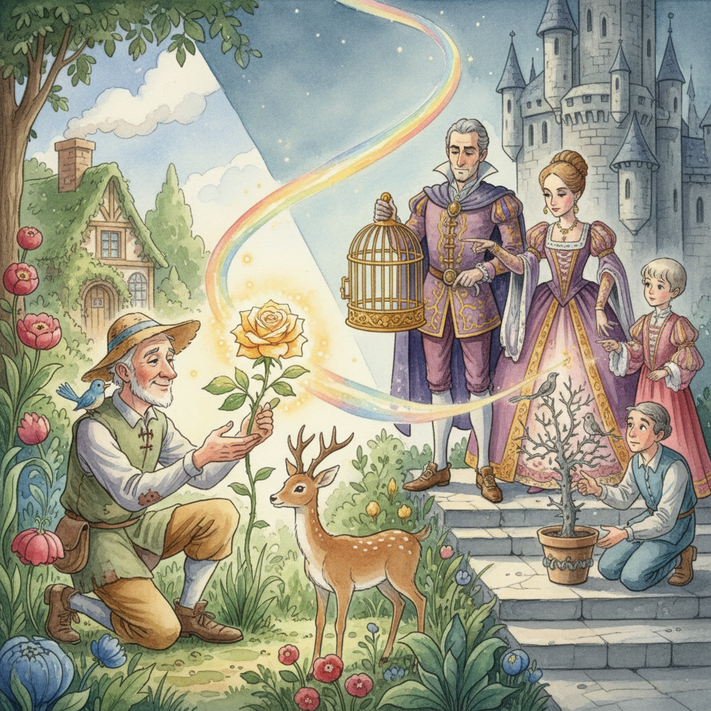 The Gardener and the Noble Family