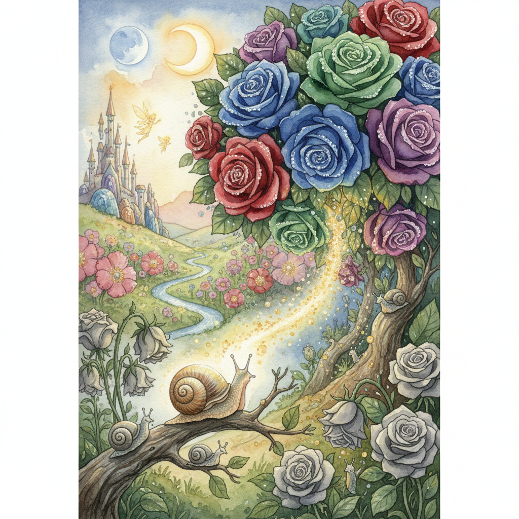 The Snail and the Rosebush