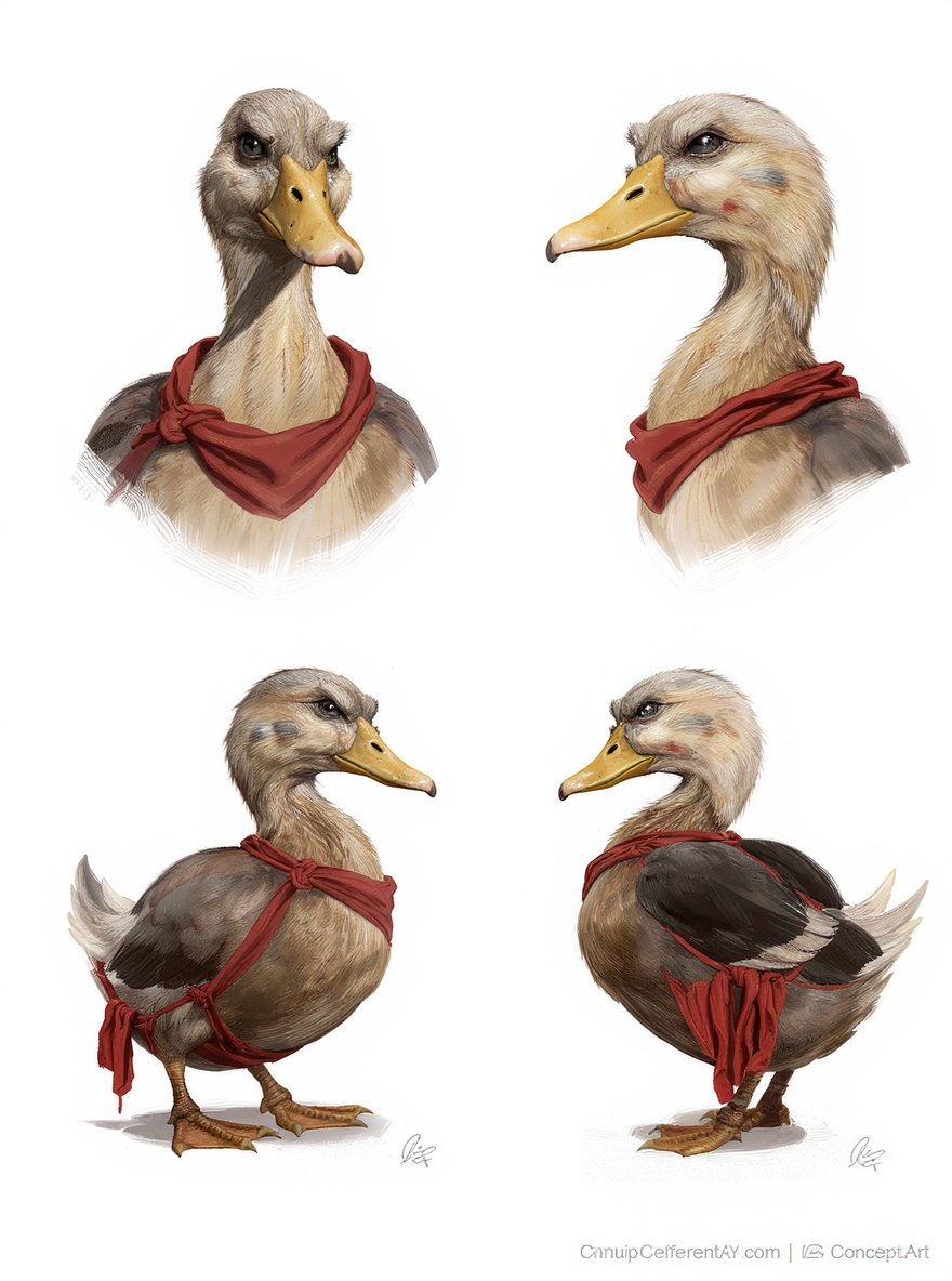 The Old Duck with the Rag