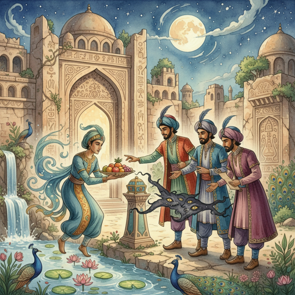 The Story of the Three Calenders, Sons of Kings