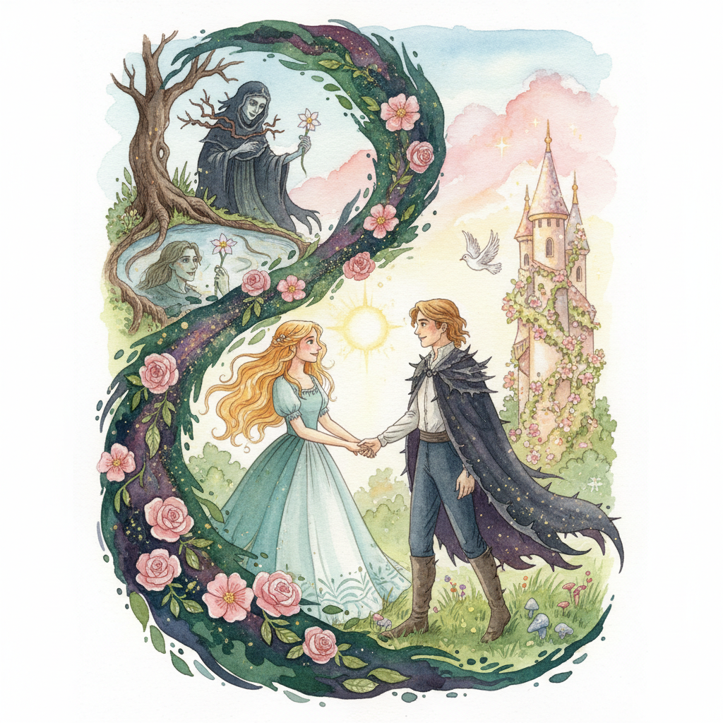 Prince Narcissus and the Princess Potentilla