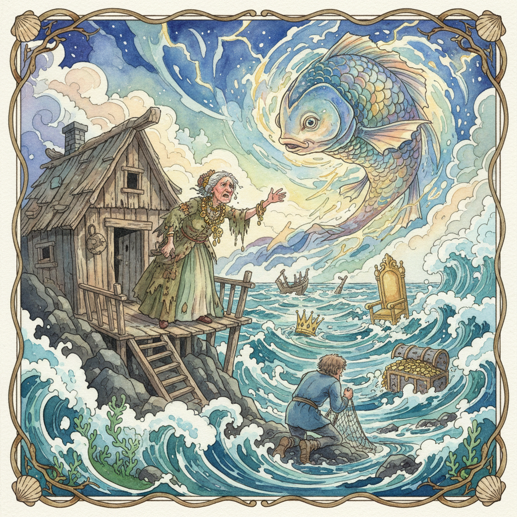 The Story of the Fisherman and His Wife