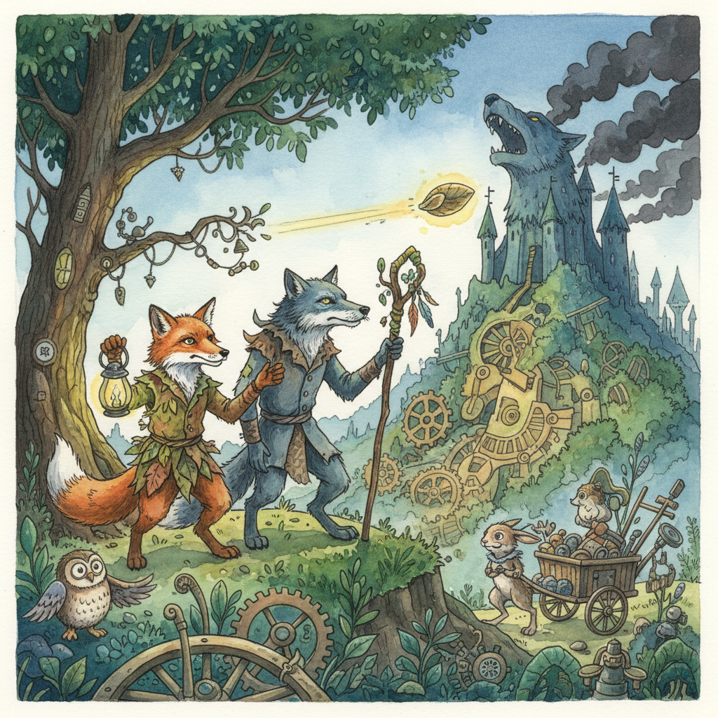 The War of the Wolf and the Fox