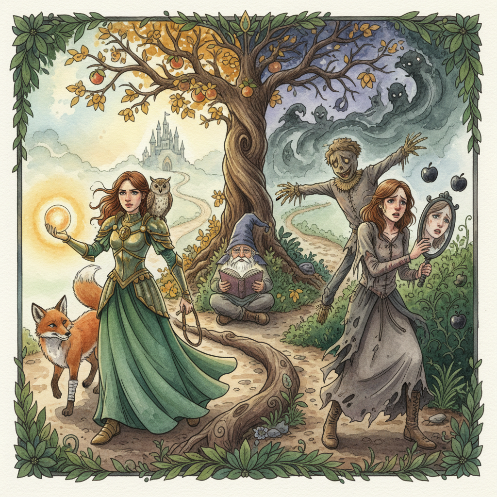 Laughing Eye and Weeping Eye, or the Limping Fox