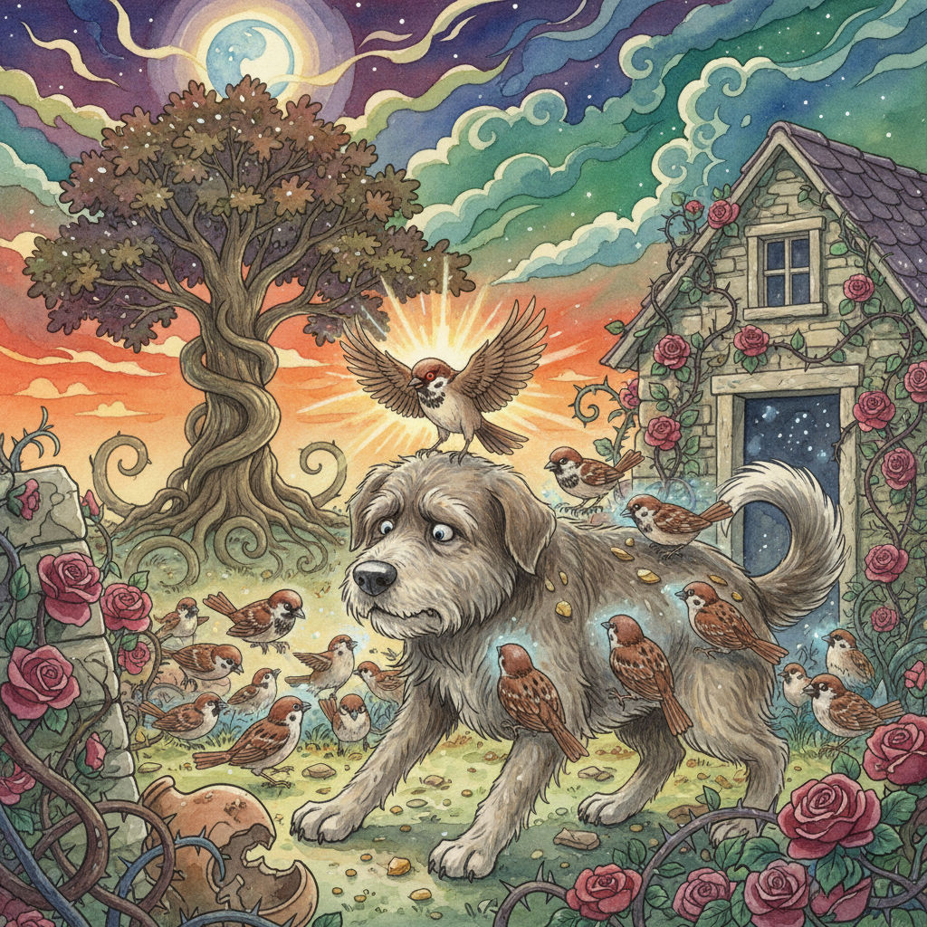 The Dog and the Sparrow