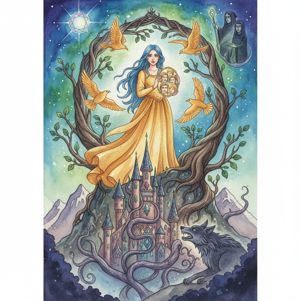 Udea and Her Seven Brothers