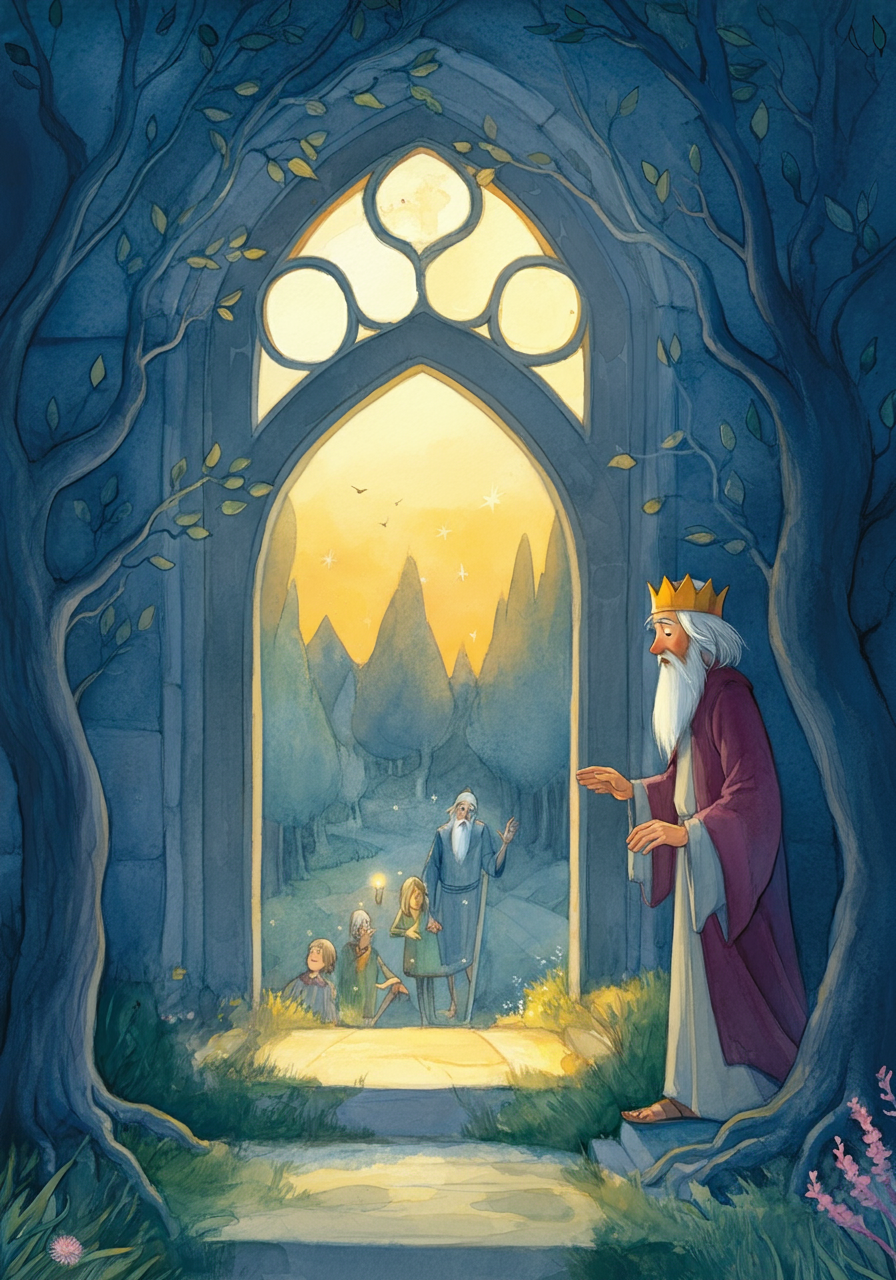 Story of the King Who Would See Paradise