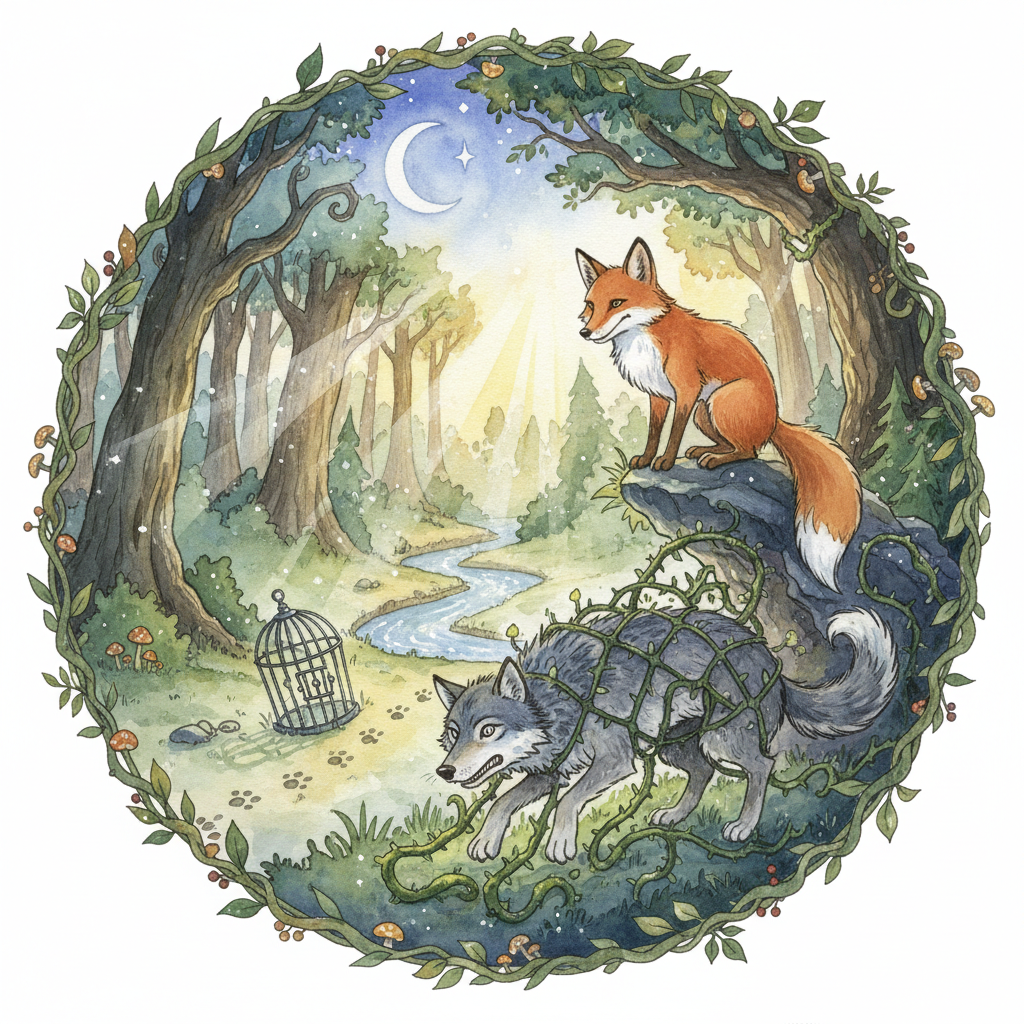 The Fox and the Wolf