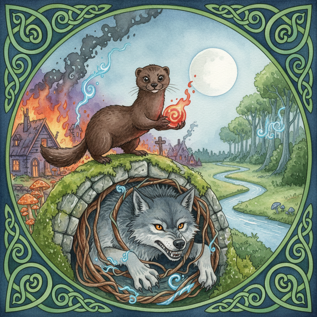 The Mink and the Wolf