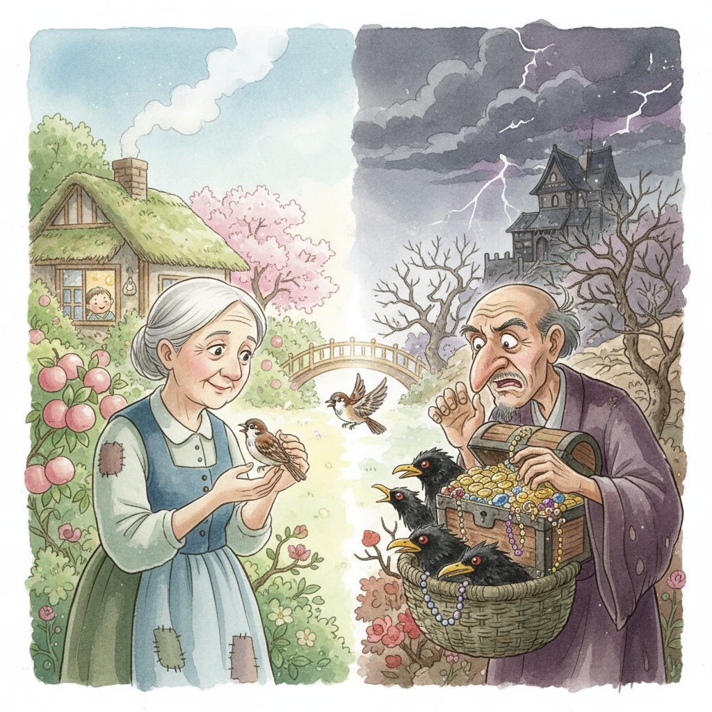 The Sparrow with the Slit Tongue