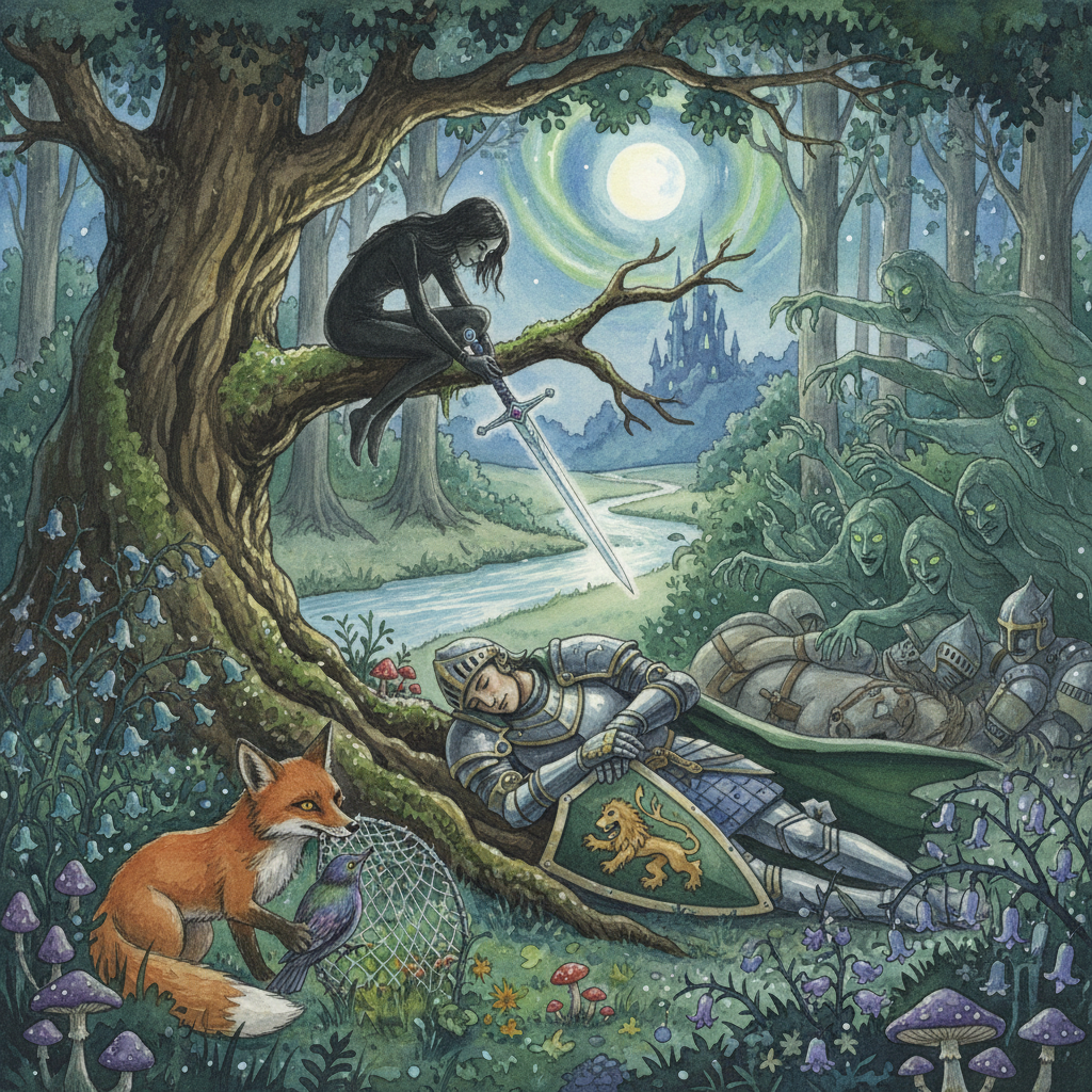 The Black Thief and Knight of the Glen