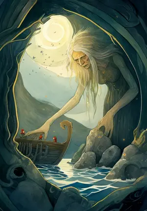 The Giantess and the Granite Boat