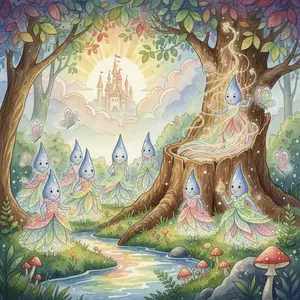 THE RAINDROPS’ NEW DRESSES