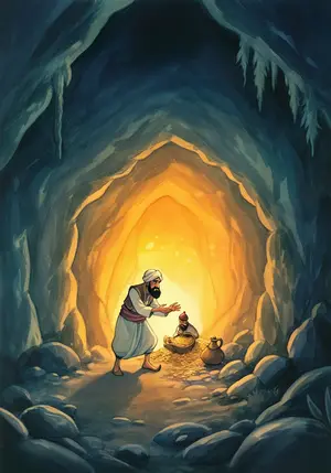 THE HISTORY of ALI BABA, and of THE FORTY ROBBERS KILLED by ONE SLAVE