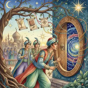 THE THREE CALENDERS, SONS of KINGS, and THE FIVE LADIES of BAGDAD