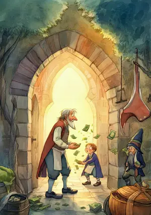 THE STORY of THE BARBER'S FOURTH BROTHER