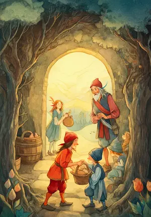 THE STORY of THE BARBER'S SIXTH BROTHER