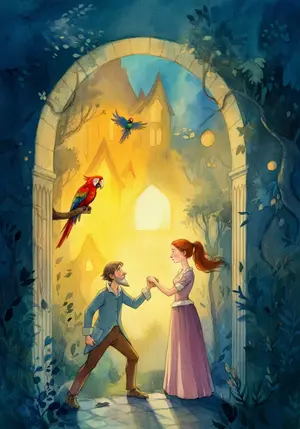 THE STORY of THE HUSBAND and PARROT