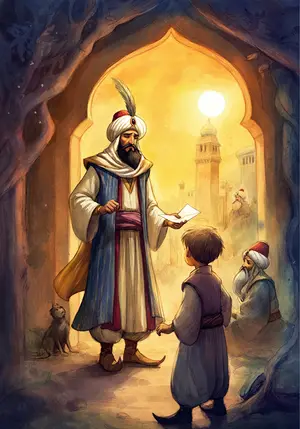 THE LETTER of CALIPH HAROUN ALRASCHID to THE KING of BALSORA