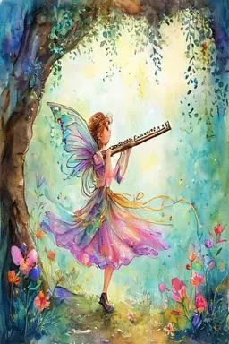 THE COURAGEOUS FLUTE-PLAYER