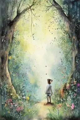 THE LITTLE MAN in GREY