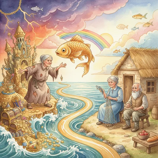 Cover: THE GOLDEN FISH