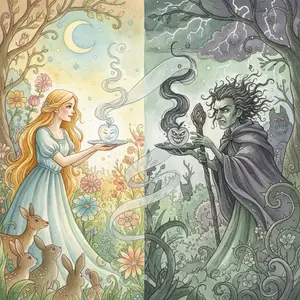 THE TALE of THE SILVER SAUCER and THE TRANSPARENT APPLE