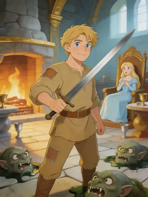 THE LAD and THE DEIL