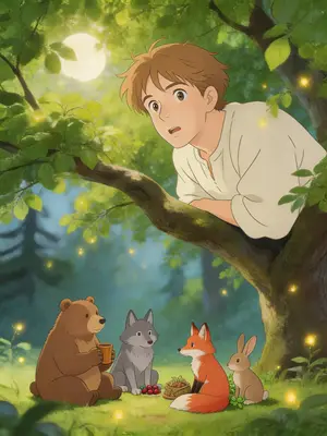 THE OLD DAME and HER HEN