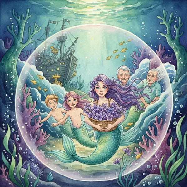 Cover: DEEP-SEA VIOLETS