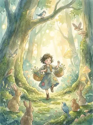 5\. Two Stories Told by the Potato Face Blind Man About Two Girls with Red Hearts