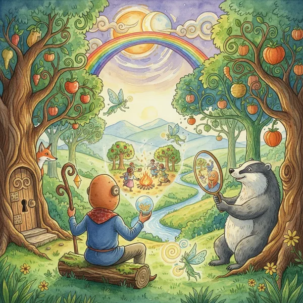 Cover: How the Potato Face Blind Man Enjoyed