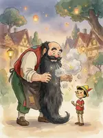 FIRE-EATER SNEEZES and PARDONS PINOCCHIO