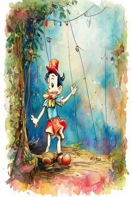 PINOCCHIO IS TRAINED for the CIRCUS