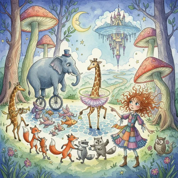 Cover: THE DANCING ANIMALS