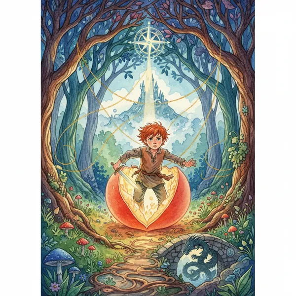 Cover: THE BOY in a PEACH