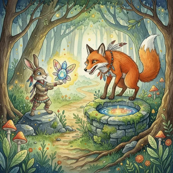 Cover: HOW RABBIT DECEIVED FOX