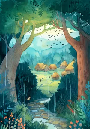 SPARROW'S SEARCH for the RAIN