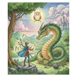 THE BOY and THE DRAGON