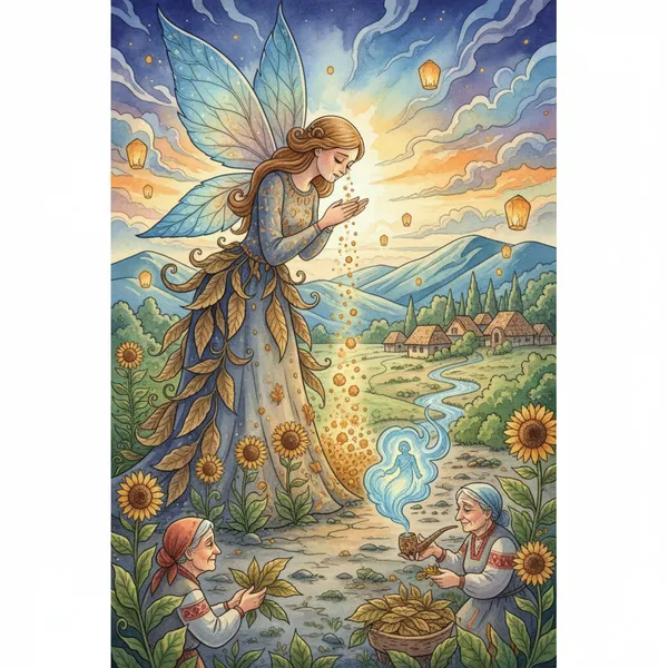 Cover: THE TOBACCO FAIRY from THE BLUE HILLS