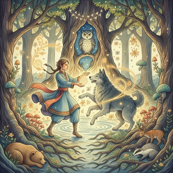 Cover: THE YOUTH and THE DOG-DANCE