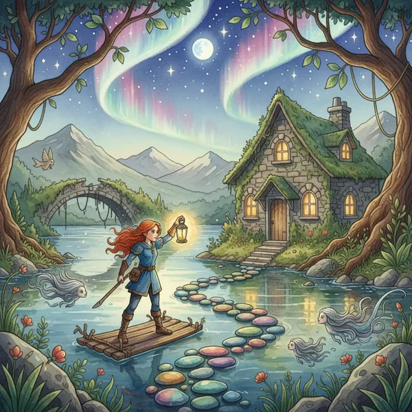 Cover: THE HOUSE in THE LAKE.[\[2\]](#Footnote0002)